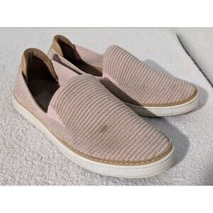 UGG Shoes Sammy Metallic Slip On Loafers Womens Size 8 Pink